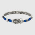 Double Gucci Garden Blue Bracelet