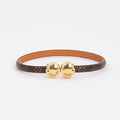 18K Louis Vuitton Historic Mini Monogram Bracelet