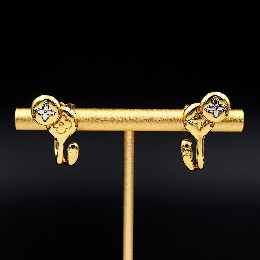 18k Louis Vuitton Symphony Earrings