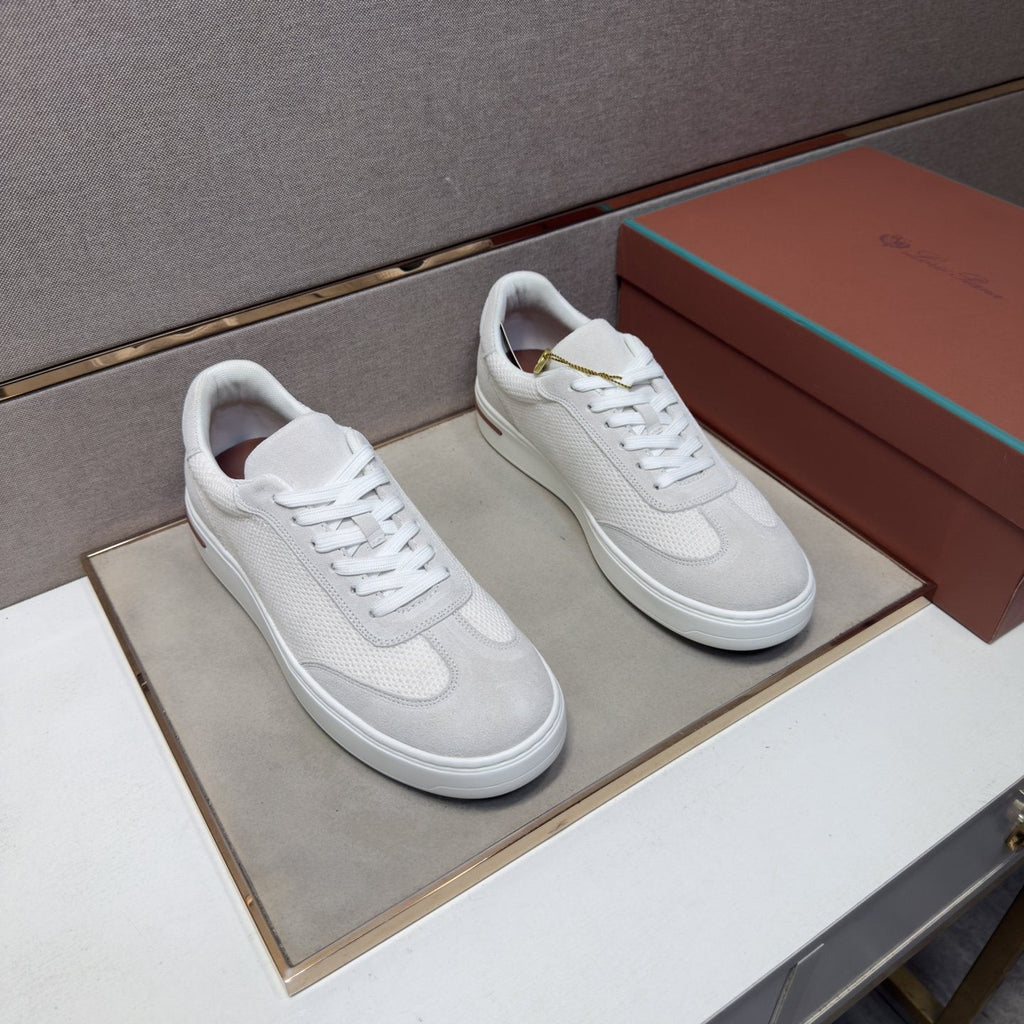 Men's Paneled Low-Top Sneakers — hero