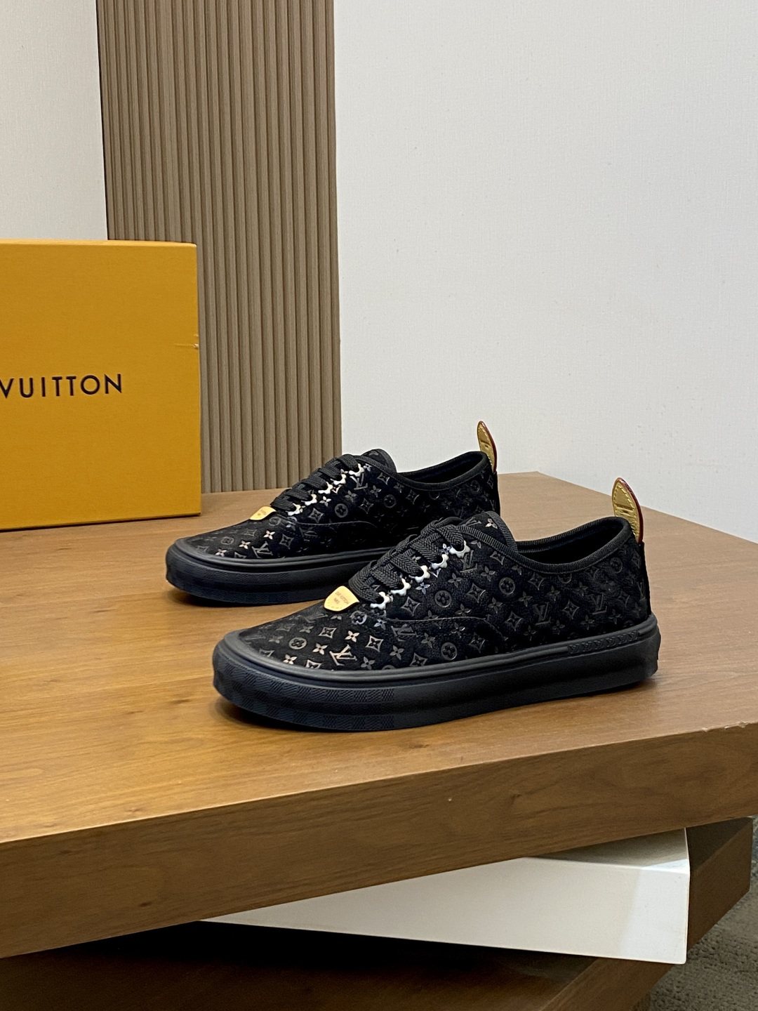 Louis Vuitton Monogram Low-Top Sneakers — front