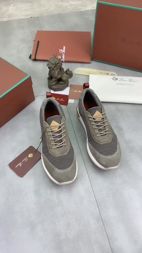 Loro Piana Week End Walk Men's Sneakers — front